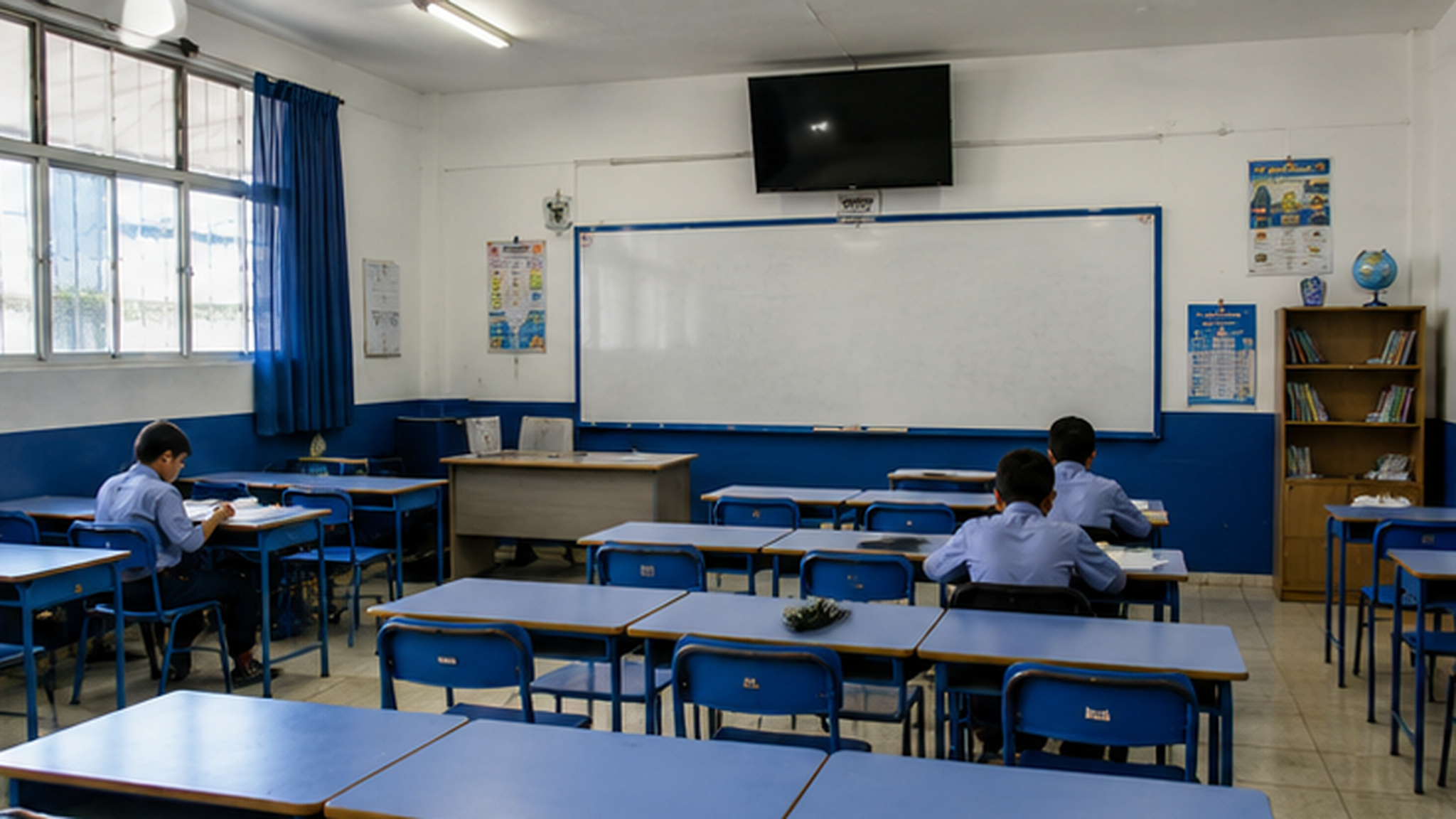 Aula equipada del colegio Nova Excellence