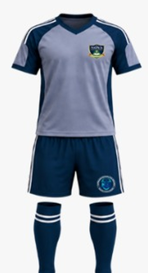 Uniforme deportivo short completo frente — uniforme oficial IEP Nova Excellence